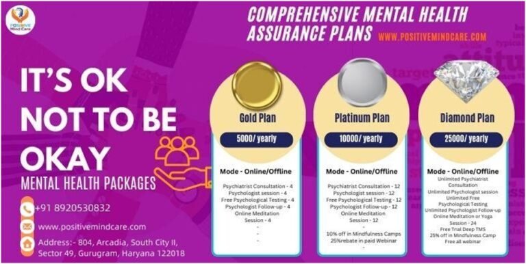 Positive Mind Care Announces Comprehensive Mental Health Assurance Plans with Exclusive New Year Offers