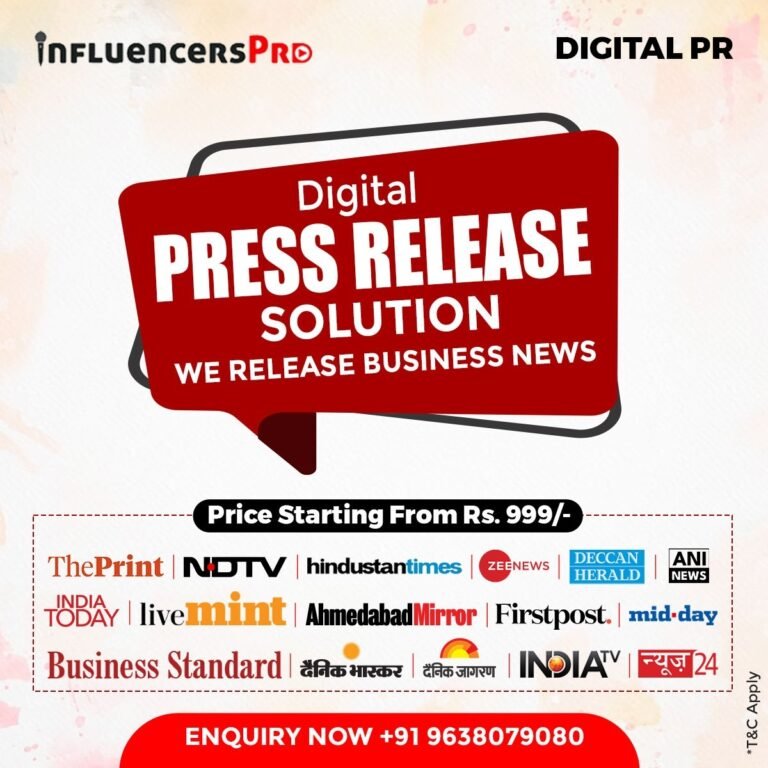 Empowering Voices: InfluencersPro Launches a New Era of Digital Media in Ahmedabad