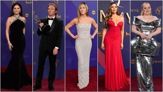 Emmys 2024 red carpet: Selena Gomez, Jeremy Allen White, Nicola Coughlan to Jennifer Aniston, best-dressed stars